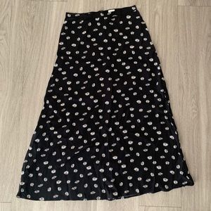 Wilfred floral maxi skirt
